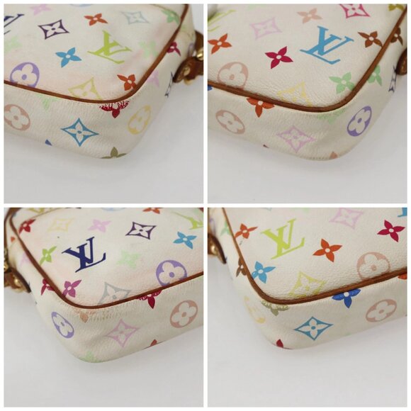 LOUIS VUITTON Monogram Multicolor Lift Shoulder Bag White M40055 LV Auth 143960 - Picture 14 of 16